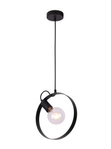 LAMPA WISZĄCA NEXO 1 CZARNY | Candellux 50101199