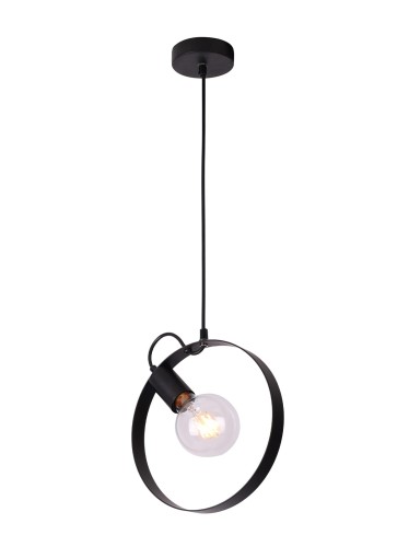 LAMPA WISZĄCA NEXO 1 CZARNY | Candellux 50101199