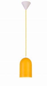 LAMPA WISZĄCA OSS 1 ŻÓŁTY | Candellux 50101185