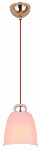 LAMPA WISZĄCA SEWILLA S 1 RÓŻOWY | Candellux 50101141