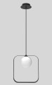 LAMPA WISZĄCA TULA 1 CZARNY 140x12x26 | Candellux 50101074