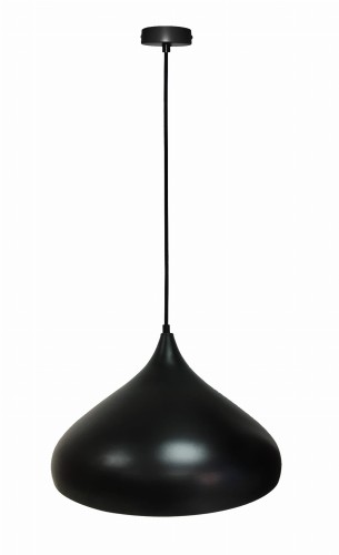 LAMPA WISZĄCA VIBORG 420mm 1 CZARNY | Candellux 50101267