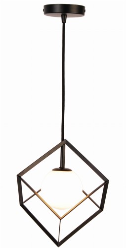 LAMPA WISZĄCA WEERT 1 CZARNY ZŁOTY 115x15x15 | Candellux 50101045