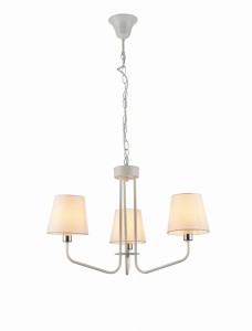 LAMPA WISZĄCA YORK 3 BIAŁY | Candellux 50203098