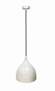 LAMPA WISZĄCA YSTAD 220mm 1 BIAŁY | Candellux 50101269