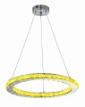 LORDS LAMPA WISZĄCA OKRĄGŁY POJEDYNCZY 40 12W LED RGB CHROM Z PILOTEM | Candellux 31-63113