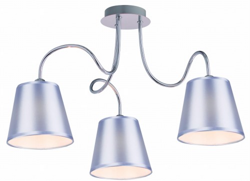 LUK LAMPA WISZĄCA 3X40W E14 CHROM | Candellux 33-70746