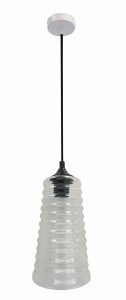MANILA LAMPA WISZĄCA 15 1X60W E27 BEZBARWNY | Candellux 31-51240