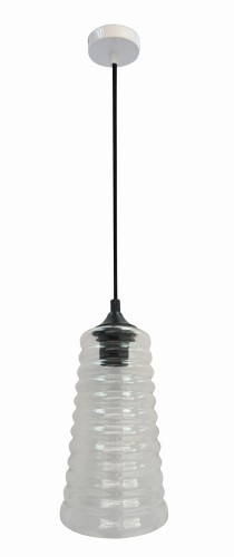 MANILA LAMPA WISZĄCA 15 1X60W E27 BEZBARWNY | Candellux 31-51240