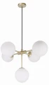 MATI LAMPA WISZĄCA 5X28W G9 MOSIĄDZ | Candellux 35-73778