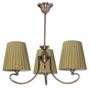 MOZART LAMPA WISZĄCA 3X60W E27 PATYNOWA MIEDŹ MIODOWY | Candellux 33-33970