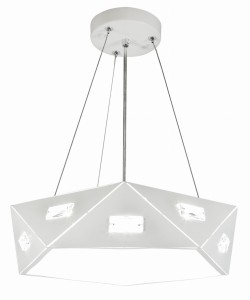 NEMEZIS LAMPA WISZĄCA PIĘCIOKATNY 42 3X40W G9  Z ŻARÓWKĄ BIAŁY | Candellux 31-59147
