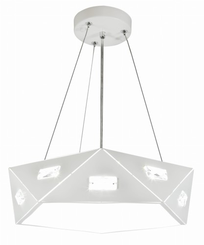 NEMEZIS LAMPA WISZĄCA PIĘCIOKATNY 42 3X40W G9  Z ŻARÓWKĄ BIAŁY | Candellux 31-59147