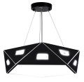 NEMEZIS LAMPA WISZĄCA PIĘCIOKATNY 42 3X40W G9  Z ŻARÓWKĄ CZARNY | Candellux 31-59130
