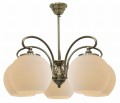 ORBIT LAMPA WISZĄCA 5X60W E27 PATYNOWA MIEDŹ | Candellux 35-69368