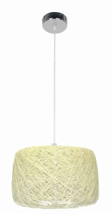 PANDA LAMPA WISZĄCA 35 1X60W E27 KREMOWY | Candellux 31-51141