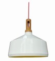 ROBINSON LAMPA WISZĄCA 36 1X60W E27 BIAŁY / WNĘTRZE ŻÓŁTE | Candellux 31-37688