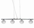 SPHERE LAMPA WISZĄCA 4X40W G9 CHROM | Candellux 34-14047