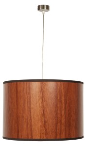 TIMBER LAMPA WISZĄCA 1X60W E27 DĄB 30X20 | Candellux 31-56743