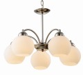TOBAGO LAMPA WISZĄCA 5X60W E27 SATYNA | Candellux 35-25463