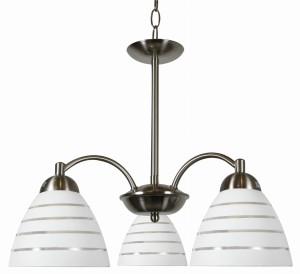 ULI LAMPA WISZĄCA 3X60W E27 SATYNA | Candellux 33-66152