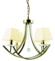 VALENCIA LAMPA WISZĄCA 4X40W E14 PATYNA 70X110 | Candellux 34-84555