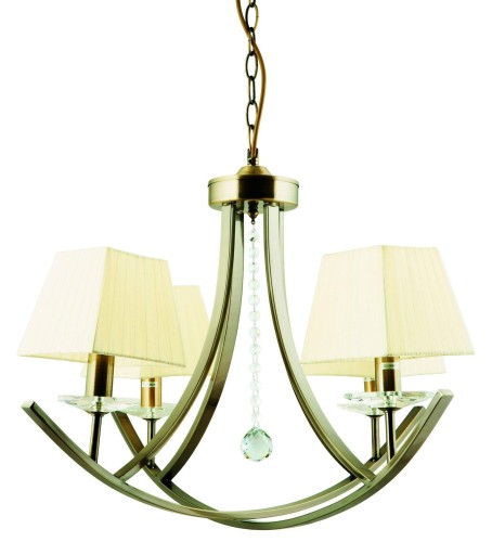 VALENCIA LAMPA WISZĄCA 4X40W E14 PATYNA 70X110 | Candellux 34-84555