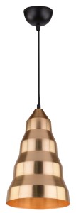 VESUVIO LAMPA WISZĄCA 20 1X40W E27 ZŁOTY | Candellux 31-58560