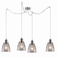 VOICE LAMPA WISZĄCA 4X40W E27 CHROMOWY | Candellux 34-70838