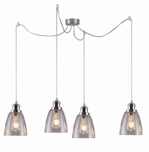 VOICE LAMPA WISZĄCA 4X40W E27 CHROMOWY | Candellux 34-70838