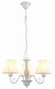ZEFIR LAMPA WISZĄCA 3X40W E27 BIAŁY | Candellux 33-73792