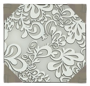 CEDRA LAMPA SUFITOWA PLAFON 30X30 2X60W E27 | Candellux 10-05458