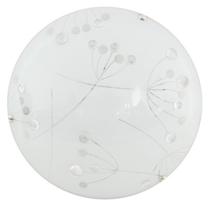 FLORAL LAMPA SUFITOWA PLAFON 30 1X10W LED 6500K TRANSPARENTNY | Candellux 13-39132