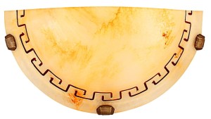 GRECKI LAMPA SUFITOWA PLAFON1/2  BR  60W | Candellux 11-93090