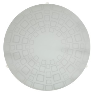 INGRID LAMPA SUFITOWA PLAFON 30 UCHWYT BIAŁY 1X60W E27 | Candellux 13-55248