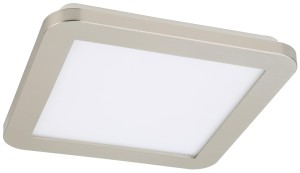 NEXIT LAMPA SUFITOWA PLAFON 22,5X22,5 12W LED IP44 SATYNA+BIAŁY 3000K | Candellux 10-66824