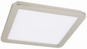 NEXIT LAMPA SUFITOWA PLAFON 30X30 18W LED IP44 SATYNA+BIAŁY 3000K | Candellux 10-66831