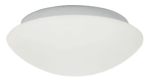 NINA LAMPA SUFITOWA PLAFON BIAŁY 390MM 2X60W E27 | Candellux 14-74242
