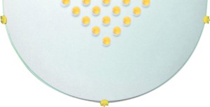 PALINA LAMPA SUFITOWA PLAFON1/2  ŻÓ 1X60W | Candellux 11-41855