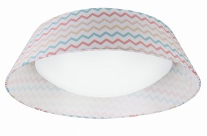 RIVER LAMPA SUFITOWA PLAFON 45 16W LED 6500 K Z ABAŻUREM | Candellux 14-62963