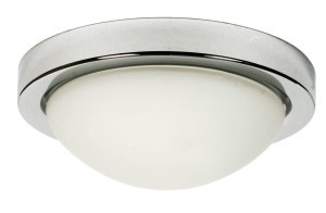 RODA LAMPA SUFITOWA PLAFON 325 2X60W E27 CHROM IP44 | Candellux 13-96923