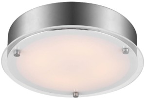 RONDA LAMPA SUFITOWA PLAFON 33 1X18W LED SATYNA | Candellux 13-30245