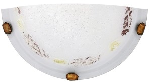 RÓŻA LAMPA SUFITOWA PLAFON1/2   1X60W | Candellux 11-62003