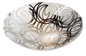 SILK LAMPA SUFITOWA PLAFON 30 1X60W E27 | Candellux 13-13071