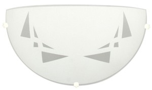 TRIAS LAMPA SUFITOWA PLAFON1/2  E-27 1X60W BIAŁY | Candellux 11-73726