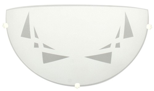 TRIAS LAMPA SUFITOWA PLAFON1/2  E-27 1X60W BIAŁY | Candellux 11-73726