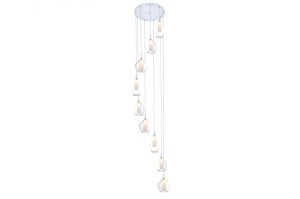 Lampa wisząca AMBER MILANO 9 AZ3102 Transparentna Azzardo