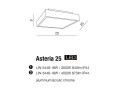Lampa sufitowa ASTERIA 25 4000K AZ2478 Azzardo