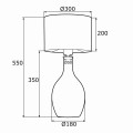 BEJA lampa stołowa E27 IP20 | 4360 Argon