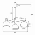 MARBELLA lampa wisząca E27 IP20 | 1488 Argon